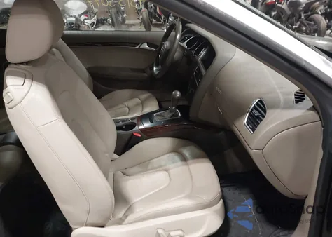 2012 Audi A5 Premium from USA, damaged, VIN WAUCFAFHXCN007914